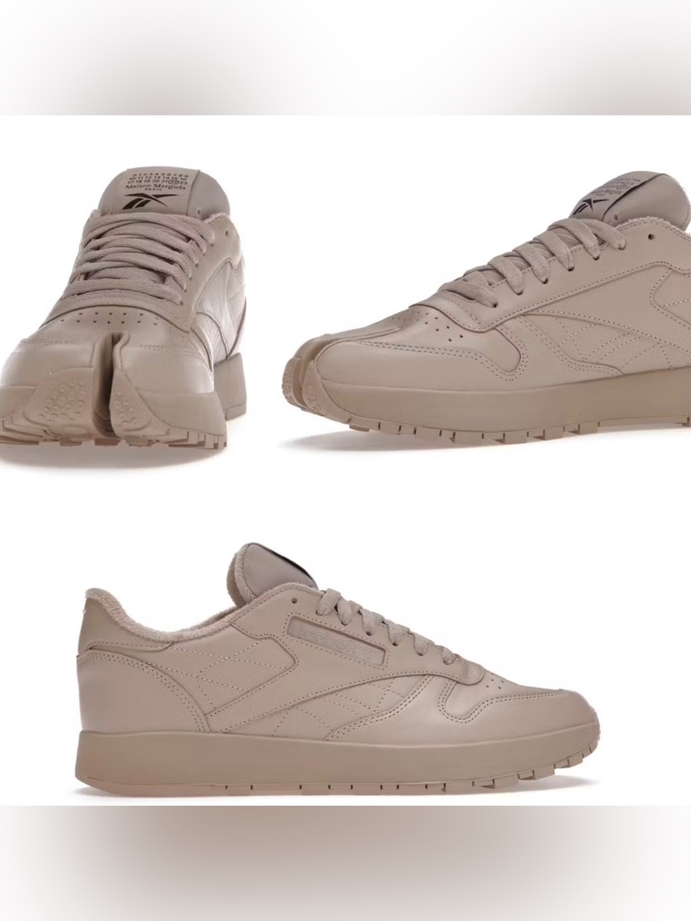 Reebok x Maison Margiela Classic Leather Tabi Sneaker